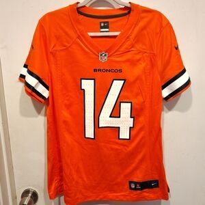 NFL Nike NWT Denver Broncos Women's On Field #14 Cortland Sutton Jersey Sz L